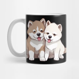 akita puppy Mug